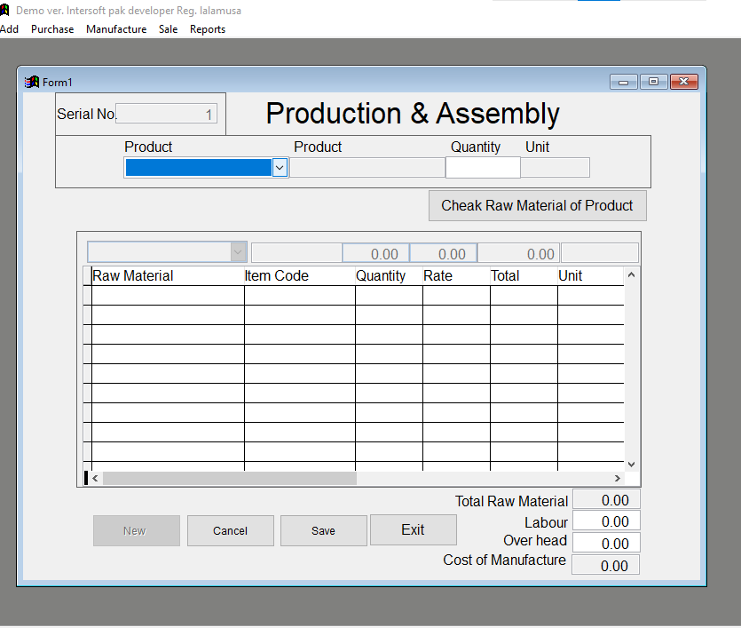 Desktop Database Application