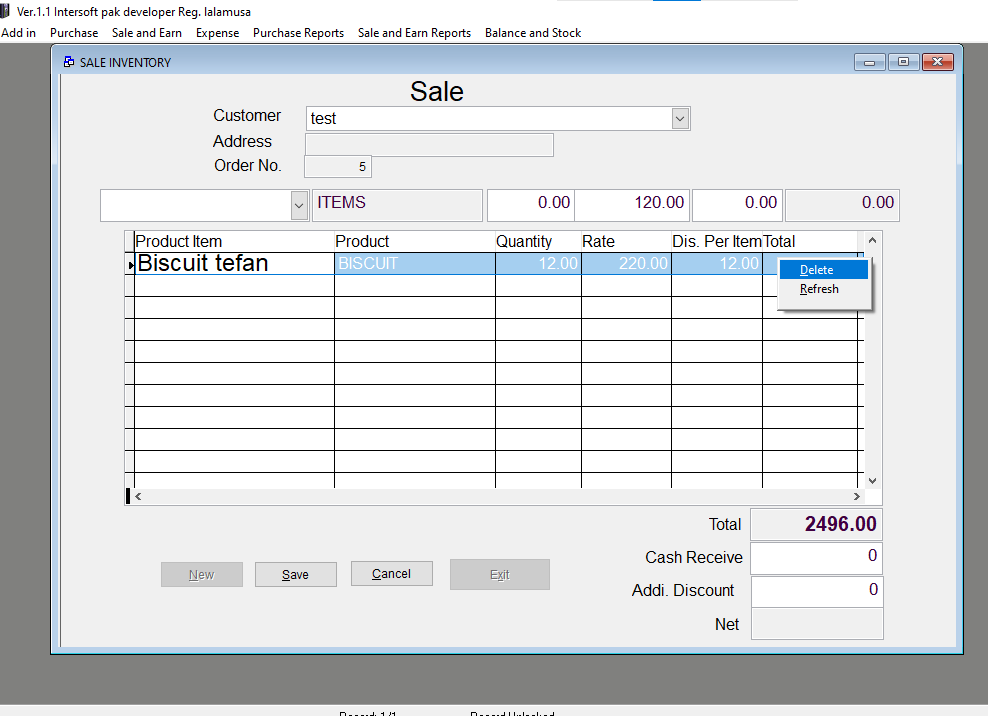 Desktop Database Application